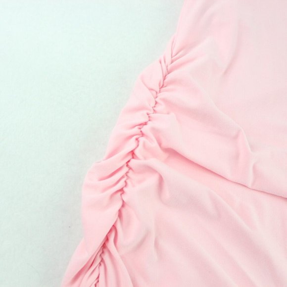 Time and Tru Maternity Short Sleeve Graphic Tee Valentine's Day Pink Red - Picture 5 of 5